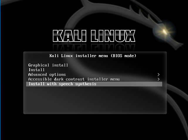 Kali Linux Installation Process